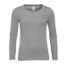 T-Shirt Frau Rundhalsausschnitt Langarm weiß sol's - majestic - 11425b Geschäftsgeschenk