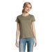 T-Shirt Frau Rundhalsausschnitt weiß 190 grs sol's - imperial - 11502b Geschäftsgeschenk