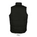 Warme Steppweste, Bodywarmer oder ärmellose Jacke Werbung