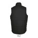 Warme Steppweste, Bodywarmer oder ärmellose Jacke Werbung