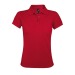 Polo-Shirt für Frauen aus Polycotton weiß - prime women, Damenpoloshirt Werbung