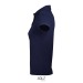 Polo-Shirt für Frauen aus Polycotton weiß - prime women, Damenpoloshirt Werbung