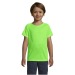 Raglanärmel sportliches Kinder-T-Shirt - weiß, Kindertextilien Werbung
