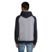 Zweifarbiges Sweatshirt Seattle, Kapuzen-Sweatshirt Werbung