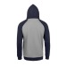 Zweifarbiges Sweatshirt Seattle, Kapuzen-Sweatshirt Werbung