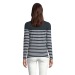 Sweatshirt für Frauen mit Rundhalsausschnitt - MATELOT LSL WOMEN, Textil Sol's Werbung