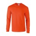 T-shirt manches longues blanc Ultra Gildan, Textile Gildan Werbung
