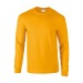 Langarmshirt weiß Ultra Gildan Geschäftsgeschenk
