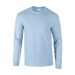 Langarmshirt weiß Ultra Gildan Geschäftsgeschenk