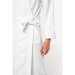 Kariban weißer Kimono-Kragen Bademantel, Bademantel Werbung