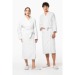 Kariban weißer Kimono-Kragen Bademantel Geschäftsgeschenk