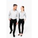 Kariban Damen-Hemd mit langen Ärmeln, Kariban Textil Werbung