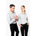 Kariban Damen-Hemd mit langen Ärmeln, Kariban Textil Werbung