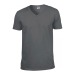 Herren-T-Shirt mit V-Ausschnitt Soft Style Gildan Geschäftsgeschenk