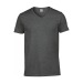 Herren-T-Shirt mit V-Ausschnitt Soft Style Gildan, Gildan-Textilien Werbung