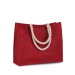 Strandtasche aus Jute Ki-Mood, Tasche aus Jutegewebe Werbung