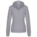 Sweatshirt mit Reißverschluss und kontrastierender Kapuze, Damen Geschäftsgeschenk
