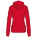 Sweatshirt mit Reißverschluss und kontrastierender Kapuze, Damen, Kapuzen-Sweatshirt Werbung