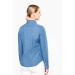 Chambray-Hemd Frau, Damenhemd Werbung