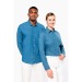 Chambray-Hemd Frau, Damenhemd Werbung
