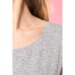 Langes Damen-T-Shirt - kariban, T-Shirt Frau Werbung