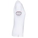 T-Shirt aus Pikee-Strick mit V-Ausschnitt, Damen - Kariban, Kariban-Textilien Werbung