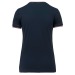 T-Shirt aus Pikee-Strick mit V-Ausschnitt, Damen - Kariban, Kariban-Textilien Werbung