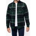Sherpa gefüttertes Karo-Oberhemd, Überhemd Werbung
