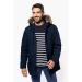 Gesteppter Parka mit abnehmbarer Kapuze aus Kunstfell Geschäftsgeschenk