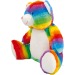 Peluche zippée Ours multicolore - Mumbles, peluche Werbung