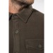 Sherpa-gefüttertes Fleece-Überhemd, Überhemd Werbung