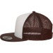 Zweifarbige Snapback-Trucker-Kappe, Flachschirm-Cap Werbung