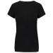 T-Shirt mit V-Ausschnitt, Kurzarm, Damen - kariban, Kariban-Textilien Werbung
