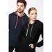 Kontrastreich gemustertes Unisex-Sweatshirt mit Kapuze Geschäftsgeschenk