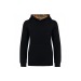 Sweat-shirt à capuche contrastée à motifs enfant unisexe Geschäftsgeschenk