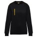DayToDay-Sweatshirt mit kontrastierender Tasche Unisex, Sweatshirt Werbung
