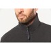 Ökologisch verantwortungsvolle zweifarbige Unisex-Microfleece-Jacke, Arbeitsjacke Werbung