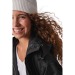 Bonnet côtelé avec revers, Bonnet et casquette durable Werbung