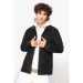 Umweltbewusste Cordjacke für Männer, Mantel Werbung