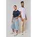 Maillot lifestyle à col polo unisexe, Polo manches courtes Werbung