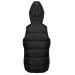 Bodywarmer Daunenjacke Frau mit Kapuze Geschäftsgeschenk