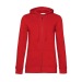 Sweat capuche zippé organique femme, Textile B&C Werbung