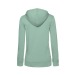 B&C Organic Zipped Hood /Women - Women's Organic Zipped Hoody - Weiß Geschäftsgeschenk