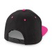 5 Panel Contrast Snapback - 5-Panel-Kappe mit kontrastierendem Schirm, Mütze mit flachem Schirm Werbung