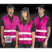 Warnweste Farbe, Warnweste Werbung