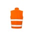 Bodywarmer Softshell de travail haute visibilité, gilet jaune Werbung