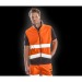 Printable Safety Softshell Vest - Bodywarmer High Visibility Workwear Softshell, gelbe Weste Werbung