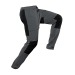 Fermeture à bouton avec braguette zippée. Coupe slim. Ceinture élastiquée sur les côtés. Geschäftsgeschenk