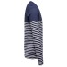 Marinière mit langen Ärmeln, Marine-Pullover Werbung