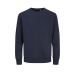 Sweatshirt mit Rundhalsausschnitt aus Bio-Baumwolle 300g, verschiedene ökologische, recycelte, nachhaltige oder biologische Textilien Werbung